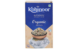 Kohinoor Authentic Basmati Rice Organic Brown  Box  1 kilogram